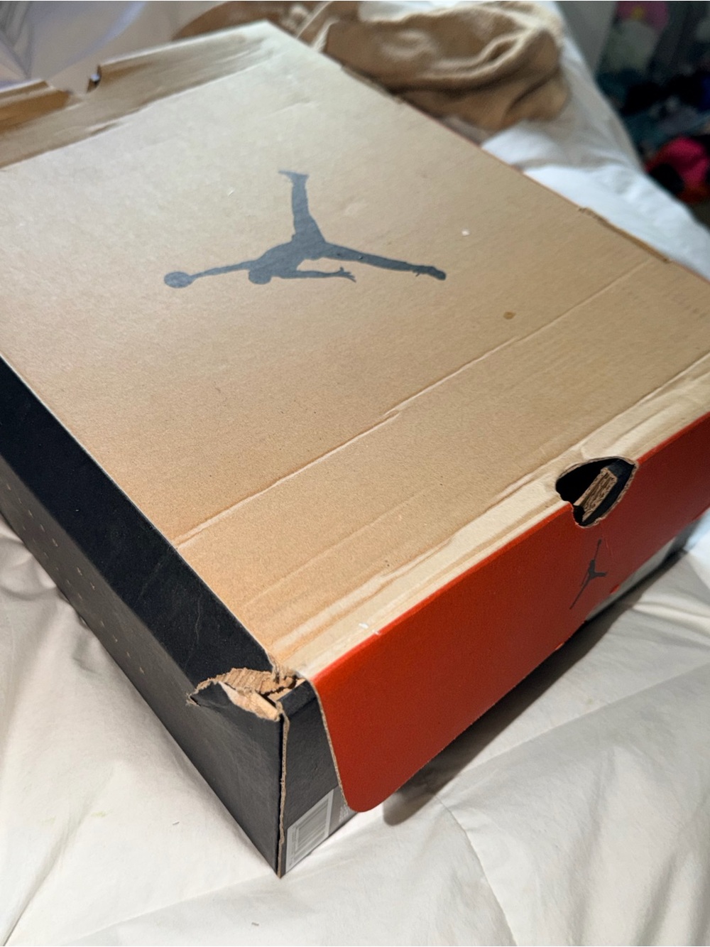 Air Jordan 12 Retro Gym Red White Men’s 8.5 Women’s 10 OG Box - Picture 10 of 11